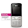 LG KP107 Xtra Pac Prepaid-Handy schwarz-silber inkl. 15 Euro Startguthaben