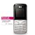 LG KP107 Xtra Pac Prepaid-Handy schwarz-silber inkl. 15 Euro Startguthaben