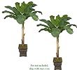 TWO 8.5' Artificial Banana Tropical Trees