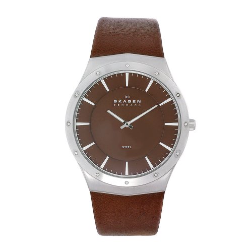 Skagen Men’s 509XXLSLD Sports Casual in Steel & Leather Watch