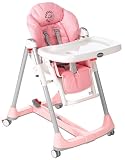 Peg Perego Prima Pappa Diner Highchair - Rose