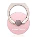 BENTOBEN Phone Stand Multi-Angle 360 Rotation 3D Alloy Portable Ring Stand for iPhone6/6S -Rose Gold