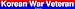 Korean War Veteran Bumper Sticker Image