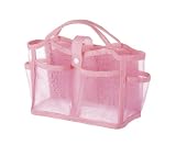 カードポケット付きバッグinバッグ ピンク バッグ