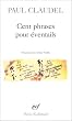 Cent phrases pour �ventails