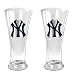 New York Yankees - MLB 2 Piece Pilsner Glass Set Giftbox (Primary Logo)