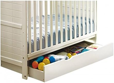 Saplings Under Bed Rollaway Drawer - White