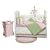 Bananafish Confetti Girl 4 Piece Crib Bedding Set