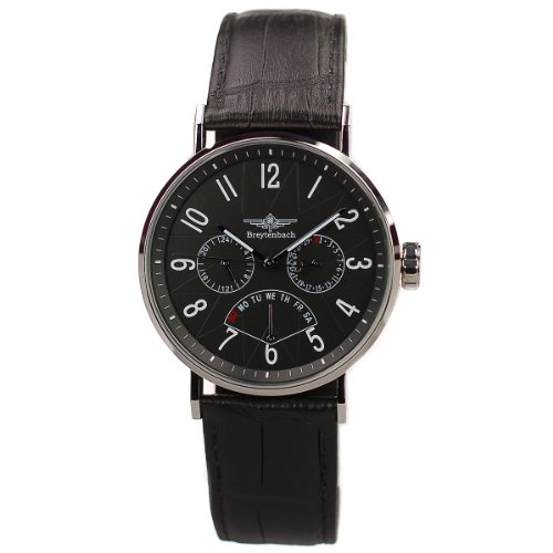 Breytenbach Men's BB6630S-SS Multifunction Watch
