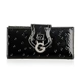 G by GUESS Evia Slim Clutch, BLACK