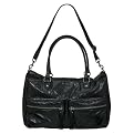 Hollywood Intuition Metallic Tote - Black