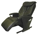 Comfort Trends Revive CT-12 Shiatsu Massage Lounger with Comfort Cell Memory Foam, Black