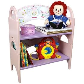 Guidecraft Tea Party Stacking Bookshelves
