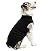 Gooby - Stretch Fleece Vest, Pullover Fleece Vest Jacket Sweater Dogs, Black, 3X-Large