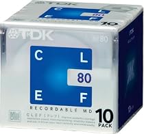 TDK MD CLEF 80分10枚パック MD-CL80X10N