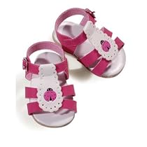Rose/White Sandals 2008 Adora doll shoes