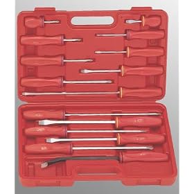15 Piece Combination Screwdriver and Pry Bar Set by Genius Tool