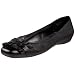 AK Anne Klein Women's Iota Dress Flat With Ruffle,Black,6.5 M US