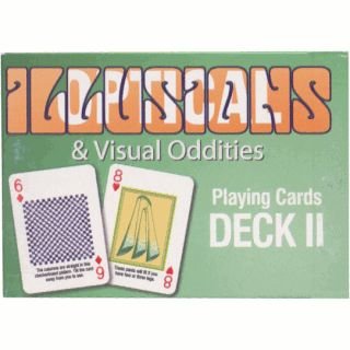 Y&B Associates Optical Illusions & Visual Oddities Playing Cards - Deck II