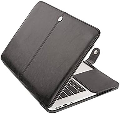Versality Perfect Fit Premium PU Leather Case Cover for Macbook Air VMBLCA13BLK