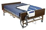 Drive Medical Med Aire Bariatric Heavy Duty Low Air Loss Mattress Replacement System, Blue
