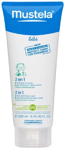 Mustela Bebe Range 2 in 1 Hair & Body Wash