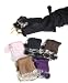 Women's Fingerless Faux Fur Trim Gloves
