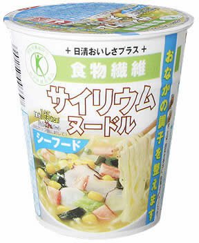 Cover image : 日清 サイリウムヌードルシーフード 49g×3個