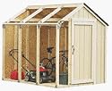 2x4basics 19020 Shed Kit, Peak Style Roof