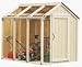 2x4basics 19020 Shed Kit, Peak Style Roof