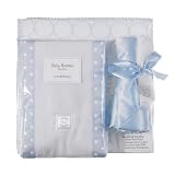 SwaddleDesigns Boxed Gift Set - Blue Mod Circles