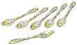 Yedi Houseware Classic Coffee and Tea French Garden Spoons, Set of 6