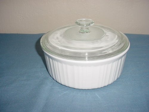 Corning Ware French White 1-1/2 qt Baking Dish