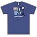 First Born T-Shirt - Life is Crap Shirt - Cost of Gas 100% Cotton Short Sleeve Shirt ...
