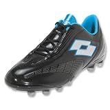 Lotto Fuerzapura L500 FG Soccer Shoes (Black/Silver N)