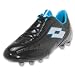 Lotto Fuerzapura L500 FG Soccer Shoes (Black/Silver N)
