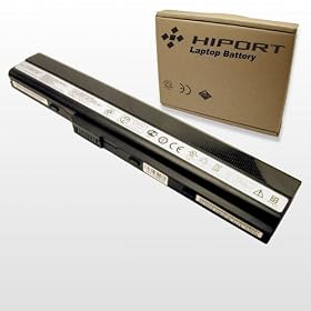 Hiport Laptop Battery For Asus K42F, K42F-A1, K42F-A2B, K42F-B1, K42J, K42JC, K42JC-A1, K42JC-B1, K42JC-C1, K42JR, K42JR-A1, K42JV, K42JV-X1, K42JV-XN1 Laptop Notebook Computers