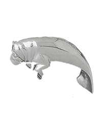 Clevereves 14K White Gold Pendant Manatee 12.8 - Gram(s)