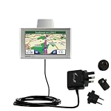 International Wall / AC Charger for the Garmin Nuvi 780 - Gomadic Brand w/ TipExchange Technology