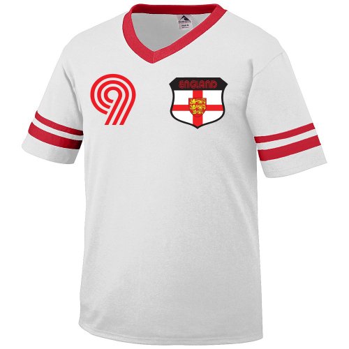 England Retro Soccer Jersey T-Shirt