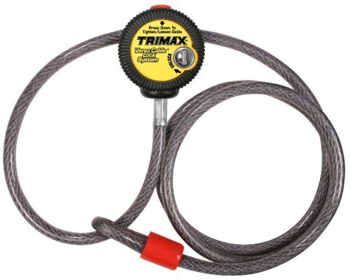 Trimax VMAX6 Multi-Use Versa Cable Lock (6 ft long x 10mm cable)