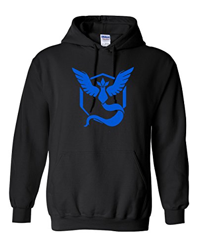 Pokemon Go Gym Team Mystic Blue Youth Boys Girls Hoodie Sweatshirt
