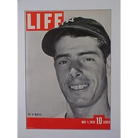 Joe Dimaggio Yankees Hall Of Famer May 1 1939 Life Magazine Professionally Matted Cover Ready For Framing