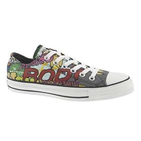 Converse Chuck Taylor All Star Lo Top Sci Fi Words Black/White/Multi Color