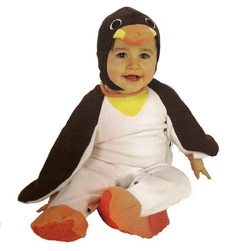 Rubies Penguin EZ On Romper - Size: Infant