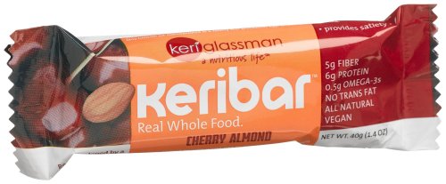 KeriBar Cherry Almond, 12-Count 1.4-Ounce Bar by KeriBar