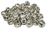 Bulk Bag 3/4 (20mm) Silver Jingle Bells - Pkg of 144 Bells