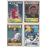 1983 Topps Football Complete Mint 396 Card Set. Featuring Rookie Cards of Marcus Allen, Mike Singletary, Gary Anderson and Jim McMahon Plus Stars Including a 2nd Year Lawrence Taylor Card, 3rd Year Joe Montana Card, Walter Payton, Tony Dorsett, Terry Bradshaw, Franco Harris, Kellen Winslow, Steve Largent, Ronnie Lott and Others!