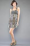 RVCA The Butter Tank/Halter Dress in Multi,Dresses for Women, Small,Multi
