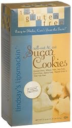 123 Gluten Free Lindsay's Lipsmackin' Sugar Cookie Mix, 21.6-Ounce Boxes (Pack of 3)